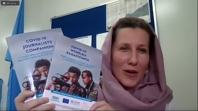 UN Migration Agency and NUSOJ launch COVID-19 reporting handbook for Somali journalists