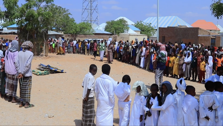 Salaad Roob-doon ah oo maanta lagu tukaday Magaaladda Dhuusomareeb ee Caasimadda Galmudug.