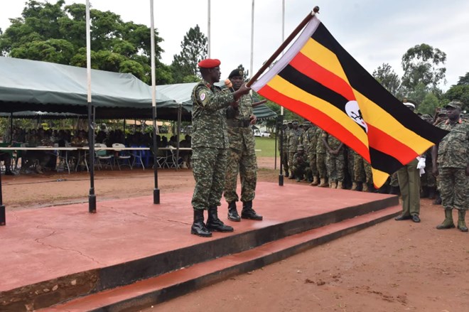 UPDF sends 2450 strong UPDF troops to serve in Somalia under UN And AU