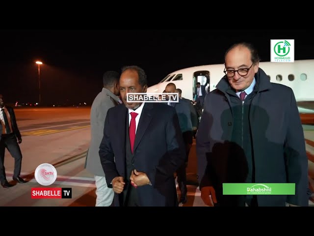 Madaxweyne Xasan Sheekh oo ku wajahan Roma